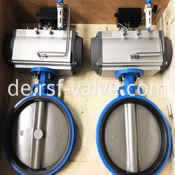 Pneumatic Actuated Butterfly Valve